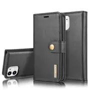 DG.Ming iPhone 12 Mini Detachable Classic Folio Case Cover Apple [Black]