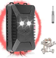 MaxEarn Marten Deterrent with 18-36 kHz Ultrasound and 2 Flash Lights, Marten Deterrent, car Marten Repellent, Mobile Marten Protection, Marten Deterrent, Rat Repellent for car Engine, Home, Garage