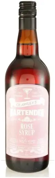 Crawleys Bartender Rose Syrup 750ml