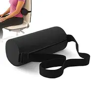 1pc Cushion Pillow For Lower Back Support Early Compliance For Pain Relief And Improving Posture Adjustable Strap To Fit Cars Office Chairs