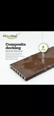 Composite decking 3rd gen boards 25 yrs warranty