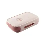 Household Refrigerator Fresh-keeping Egg Box Drawer Type Kitchen Storage Box Space Saving Box Food Organizer With Lid