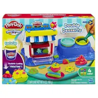 在飛比找蝦皮購物優惠-☆勳寶玩具舖【別驚訝】培樂多 PLAY-DOH 雙重甜點遊戲