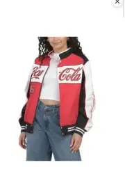 Coca-Cola & The Laundry Room Varsity Jacket Unisex Limited Edition Sz S