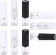 9 Pcs 1ml Perfume Sample Bottles Empty Mini Glass Atomizer Spray Bottle Refillable Fine Mist Travel Bottle for Fragrance Essential Oils