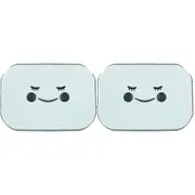 2pcs Creative Soap Box Soap Draining Dish Household Soap Tray Bathroom Soap Holder