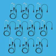 10X Govrnment Agency 2-Wire Earpiece with PTT for RCA XR150 BR250 RELM RP6500