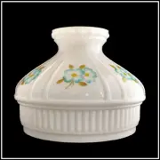 ALADDIN LAMP WHITE OPAL DOGWOOD FLOWERS SHADE Part # N661 NEW
