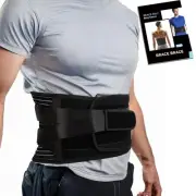 Back Brace for Men Lower Back Pain, Posture Corrector, Lumbar Back Support Be...