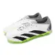 adidas 足球鞋 Predator Accuracy.3 FG 白 灰 綠 男鞋 短草地球場 室外 愛迪達 GZ0014