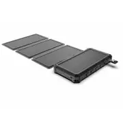16000 mAh Foldable Solar Charging Mobile Power with Bright Lighting