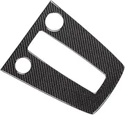 ATATNK Carbon Fiber Car Console Gearshift Panel Frame Decorative Cover Sticker Compatible for Audi A3 8Y 2021 LHD RHD Interior Accessories(A LHD)