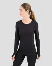 Women's TERRAMAR 2.0 Cloud Nine Performance Scoop Neck Baselayer Top #W8214W