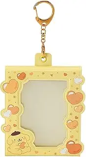 サンリオ(SANRIO) 160156 Jabara Card Holder (Enjoy Idol), Pompompurin, PVC, Polypropylene, 8 Pockets (Up to 16 Cards)