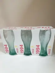 3 Coca-Cola Glass 1994 McDonalds 2015 Collection 100 years Coke France made