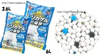 在飛比找Yahoo!奇摩拍賣優惠-☆米可多寵物精品☆日本IRIS雙層貓砂盆TIN-530用球砂