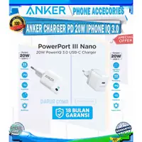 在飛比找蝦皮購物優惠-充電器 ANKER PD 20W POWERPORT IPH