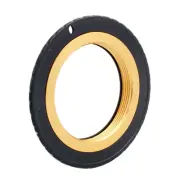 Gold Adjustable Adapter For M42-EOS M42 Lens to Canon EF Mount Dslr Camera