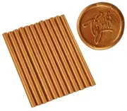 GlueSticksDirect Copper Metallic Faux Wax Glue Sticks mini X 4" 24 sticks