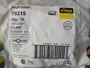 Viega ProPress 79215 Lead-Free Brass Adapter 1/2" x 1/2" PxMPT (Sealed 10-pack!)