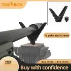 Tourbon Shooting V Yoke Gun Rest Mount 1/4" Camera Thread Monopod Tripod Stick