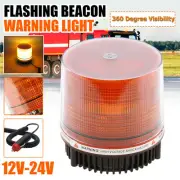 LED Beacon Flashing Lights Magnetic Strobe Emergency Warning Light Amber Lamp