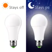 E27 7W LED Sensor Bulb Dusk To Dawn Light Auto Bulb Lamp Indoor Outdoor 110/220V