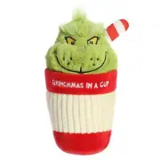 Aurora - Dr. Seuss - 9" Grinchmas Cup Festive Stuffed Animal