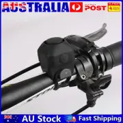 Electric Bicycle Bell Loud Volume ABS MTB Road Bike Handlebar Bell (Black) AU