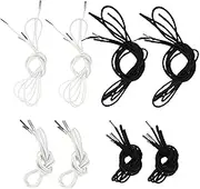 Parliky 8pcs Chair Replacement Cord for Outdoor Lounge Chairs Durable Elastic Rope for Antigravity and Patio Furniture Stretchy Cables