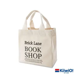 【Kiiwi O！官方直營】手提帆布隨行袋 BOOKSHOP 多色選(手提包/托特包/帆布包)