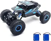 1:18 Rock Crawler 2.4Ghz Remote Control Car 4WD Off Road RC Monster Truck Blue