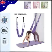 Aerial Yoga Hammock Swing Handstand Anti Gravity Strap Fitness Stretching Band