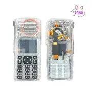 Transparent New Repair Front Housing Case for XPR7550 Two Way Radio W/ Speaker