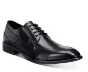 NIB Alfani Men's Black Sheldon Moc-Toe Lace Up Oxfords Sz 10M