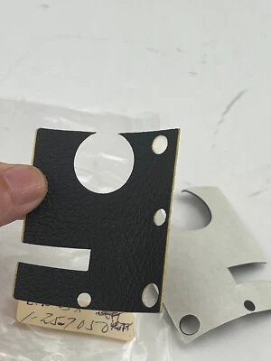 Bronica ETR 645 Medium Format Camera Body LEFT Side Vinyl NOS - 2 pieces