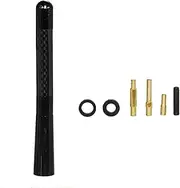SaferCCTV Car Antenna, 4.7-Inch Carbon Fiber Mazdaspeed Sports Short Antenna Compatible with Mazda 2 3 5 6 Cx-7 Cx-9 Rx-8 MX-5 Miata Most of Model