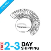 27 Sizer Ring Gauge Set - Easy Measuring for Perfect Fit, Sizes 0-13 Available