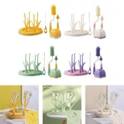 Brush Cleaner Bottle Scrubber Drain Rack Cup Washing Cleaner Tool Holder Brush