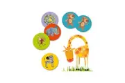 30pc Djeco Jungle Memory Game Kids Children Educational Learning Play 3y+