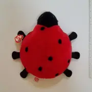 New with Tags Ty Beanie Buddy Buddies Baby Babies Large Lucky Plush Ladybug