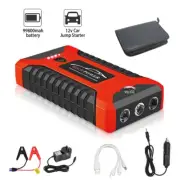 Car Jump Starter 99800mAh Portable Power Bank Pack Battery Charger Booster 12V