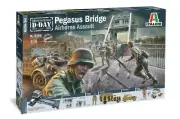 Italeri 1/72 WWII Pegasus Bridge Airborne Assualt Battle Set 6194 NEW 75th D-Day