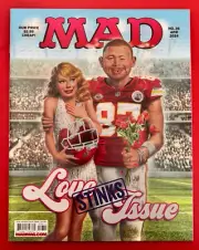 MAD MAGAZINE #36 APR 2024 - Taylor Swift/Travis Kelce Super Bowl - 1st Print NM!