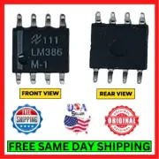National Semiconductor 10 pc LM386M-1 SMT Low Voltage Audio Power Amplifier Chip