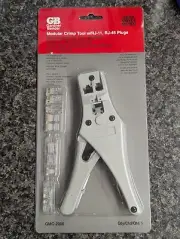 NEW Gardner Bender GMC-2000 Modular Crimp Tool w/ RJ-11 RJ-45 Plugs Crimper