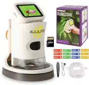 Microscope for Kids, 1000X HD Pocket Kids Microscope, 2.1'' LCD Screen Mini Micr