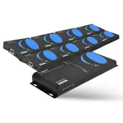 OREI 1x8 HDMI Extender Over CAT6/7 - IR Remote Up to 400Ft(HD-EX108)