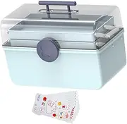 Folpus Portable First Aid Kit Organizer for Home and Travel