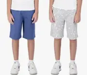 Pack of 2 TONY HAWK Boys Knit Shorts with Pockets Pull on Skate Short